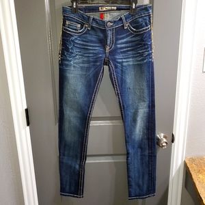 BKE Women's Stretch Skinny Jeans